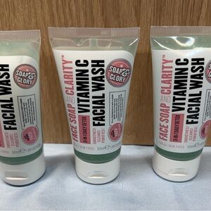 Soap & Glory Vitamin C Facial Wash - set of 3 travel size